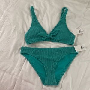 Lively Ruched Bralette Bikini in Size L
